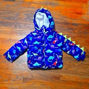 Gymboree Toddler Puffer Jacket - Dino Friends